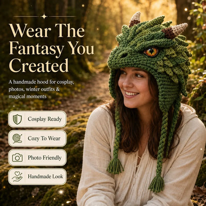 ❤️✨ Cute Animal Crochet Kit for Beginners | Handmade Winter Hat Craft Kit | Complete Amigurumi Crochet Set🧶🎭✨