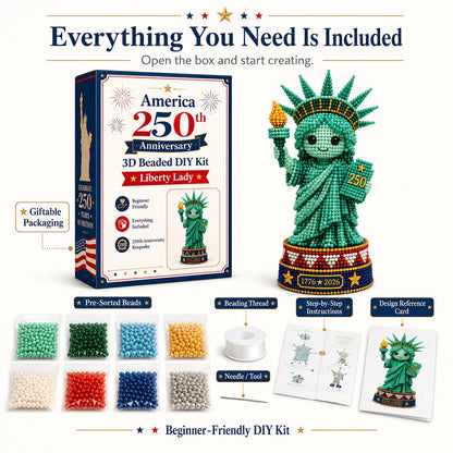 🔥America 250th Anniversary 3D Beaded DIY Kit