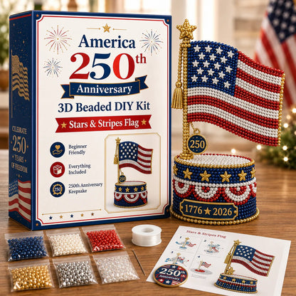 🔥America 250th Anniversary 3D Beaded DIY Kit