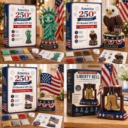 🔥America 250th Anniversary 3D Beaded DIY Kit