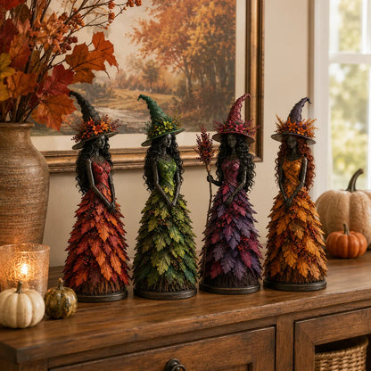 💥🧙Enchanted Autumn Witch Figurine
