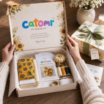 Large Patchwork Bow Sewing Kit