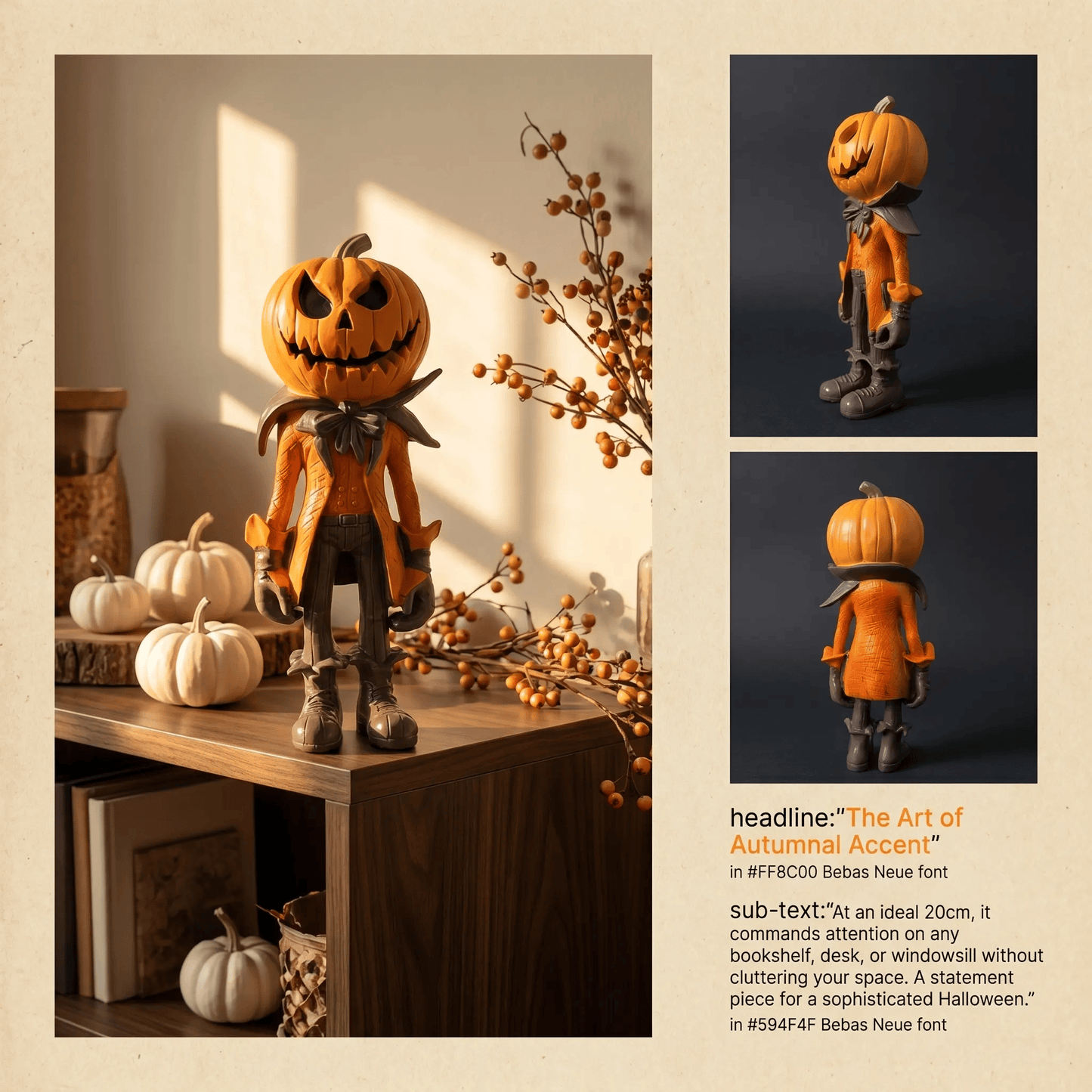 👻Halloween Pumpkin Man Figurine/Decoration🎃