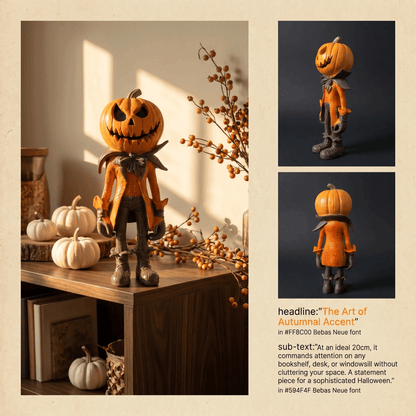 👻Halloween Pumpkin Man Figurine/Decoration🎃