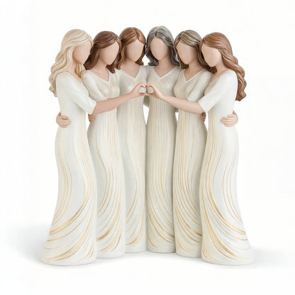 🔥LAST DAY 49% OFF🌊Sisters by My Side, Celebrates Friendships Three Sisters Sculpture