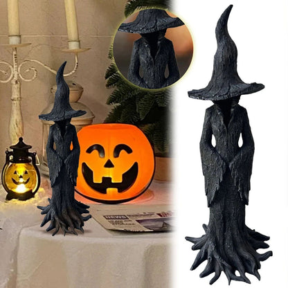 🧙‍♀️Hand-Painted Enchanting Witch Statue✨