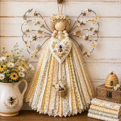 🌸Angel Fabric Hanging DIY Kit