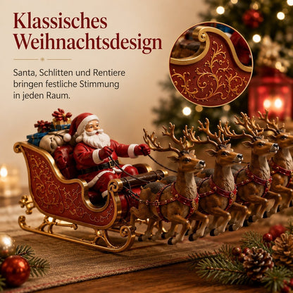 🎅 Santa’s Flying Sleigh — Magnetic Levitation Christmas Display ✨