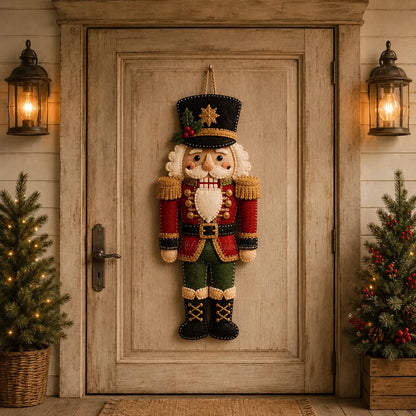 ⛄🎅🎄Christmas Felt Door Hanger DIY Sewing Kit