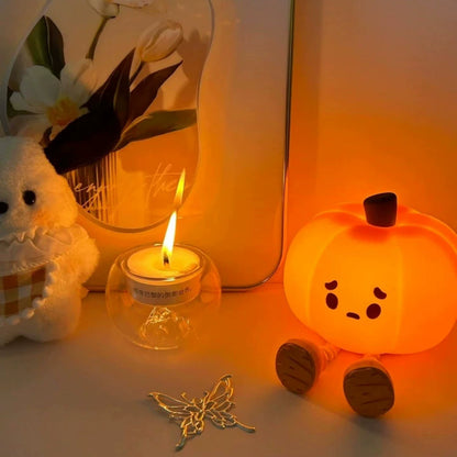 Halloween Pumpkin Night Light, Halloween Decorations Outdoor