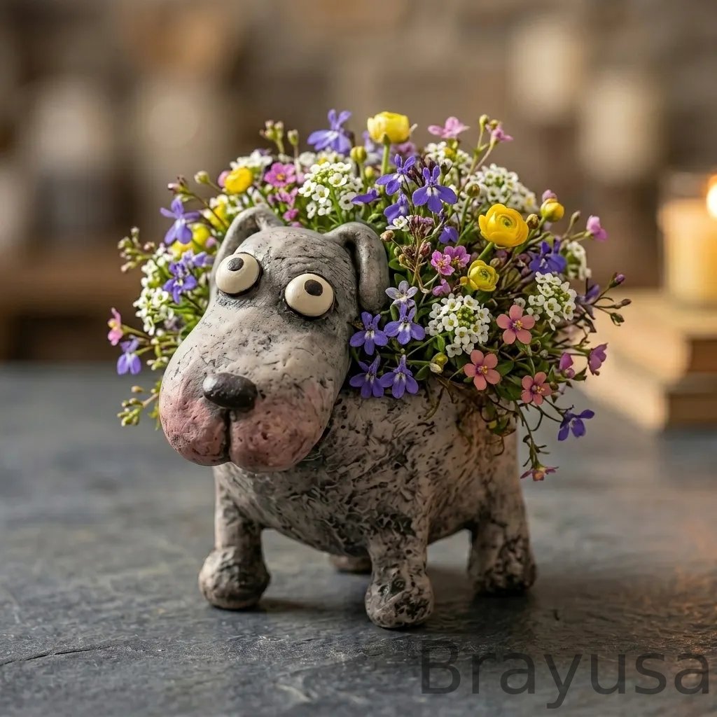 Funny Cute Animal Planter Collection